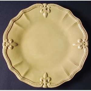Artimino Fleur De Lis Cream Dinner Plate, Fine China Dinnerware 