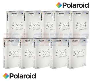 POLAROID Z340 300 INSTANT FILM ZINK M340 3x4 PAPER (30FILMSX10PKG 