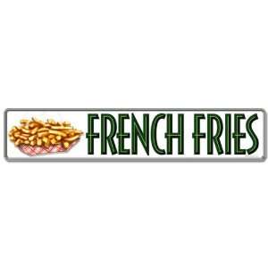 French Fries Sign 28 x 6