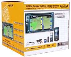 Jensen VM9424 6.2 Double Din Monitor,Navigation System, DVD Receiver 