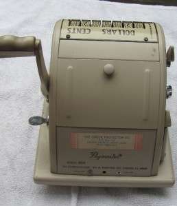 Vintage Check Printing Machine Paymaster 8000 Series Nice Condition 