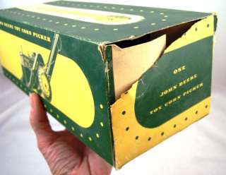   John Deere Ertl Eska Toy Corn Picker BOX ONLY Need A Box For Your Toy