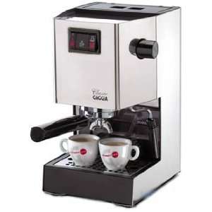  Gaggia Classic Polished Stainless Steel Espresso Machine 