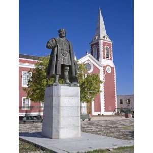 Statue of Vasco De Gama Stands in Front of the Old Governors Palace 