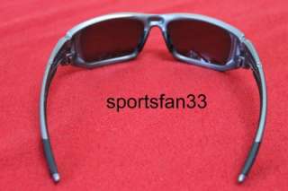 NEW Oakley Scalpel Sunglasses Dark Grey / Positive Red Iridium OO9095 