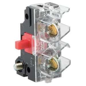  GENERAL ELECTRIC CR104PXC01 Contact Block,CR104P,1NC ,Red 