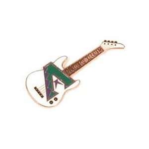   Pin   Arizona Diamondbacks Guitar Pin by Aminco