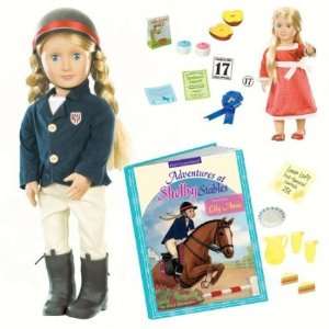   Doll with Book   Lily Anna/Adventure at Stable Toys & Games