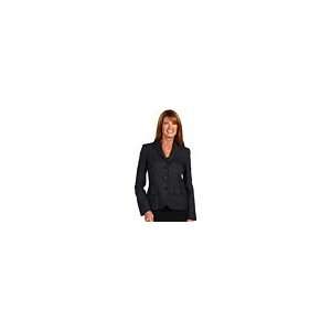 Anne Klein Novelty Menswear Button Front Jacket Womens Jacket