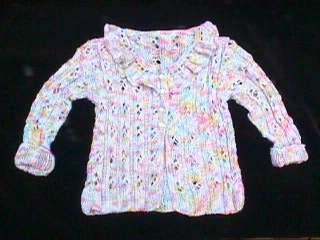 Laines du Nord Baby Star Baby Cardigan Knit PATTERN  
