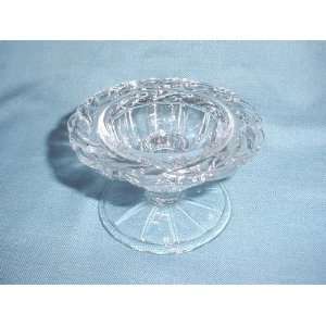  Glass Candleholder Bowl 