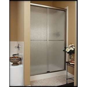   Shower Door 4400 60 RF BR. 57x56 60, Reflection Glass, Bronze