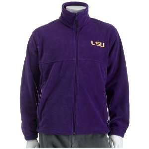  Columbia Mens Collegiate Flanker Sweater,Uw Purple  Lsu 
