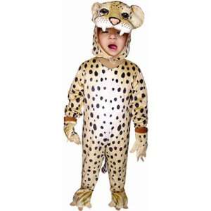  Toddler Cheetah Kids Halloween Costume (Size 4T) Toys 