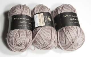 Mission Falls 1824 Superwash Wool Yarn 001 NATURAL 3b  