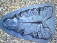 LARGE elephant leaf stepping stone 070 abs plastic mold  
