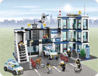 NEW LEGO City 7498 Police Station w/ Car & Handcuffs 673419142076 