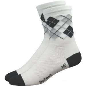  DeFeet Kilt Culture Hi Top socks, black/grey   11 13 NLA 
