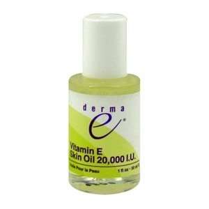  derma e Vitamin E Oil 20,000 I.U. 1 oz Beauty