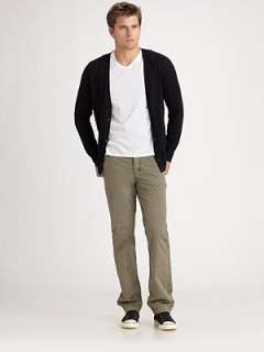 Vince   Straight Leg Poplin Pants    