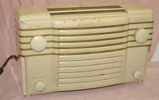 RARE 40s Westinghouse Table Top Consolette Lift Out Console Radio 