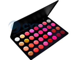 32 Color Makeup Lip Gloss Palette Kit Lipstick Lips NEW  
