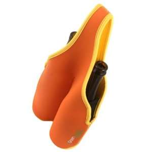  Bowhead Insulated Wine Tote   Tangerine