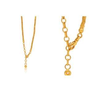  Gurhan 24kt Yellow Gold Barrel Necklace Gurhan Jewelry 