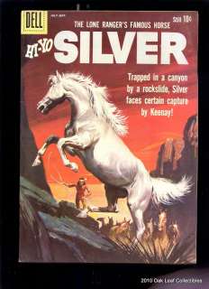1959 DELL Western comic Lone Ranger SILVER 35 VF NM  