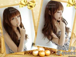 NEW 1pc Clip in Side Long Fringe Bangs Wig Hair Extension 3color 