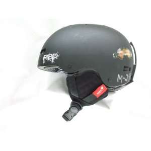   Black Youth Ski or Snowboard Helmet Large 53 55cm