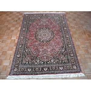  6x8 Hand Knotted Kashmere Silk India Rug   60x810
