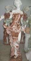 marble statue of people sculpture carving stock figure  