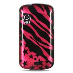  Crystal case with hot pink zebra and star design for the 