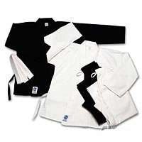 Martial Arts/ Karate/ Taekwondo Uniform. NEW Black or white size 000 