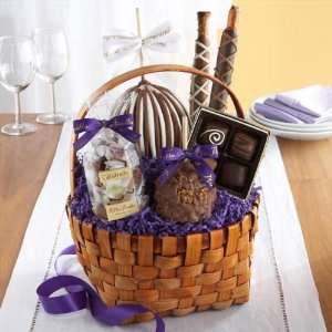 Congratulations Gourmet Caramel and Chocolate Apple Gift Baskets 