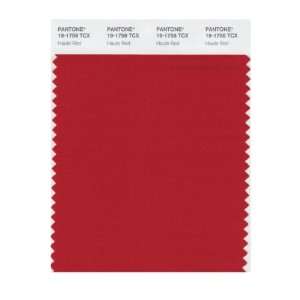   19 1758 TCX Smart Color Swatch Card, Haute Red