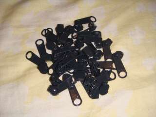 You are bidding on #5 Coil Zipper non locking pulls Dark Grey x 30pcs
