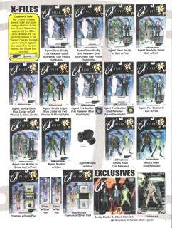 GUIDE TO McFARLANE MOVIE ACTION FIGURES X FILES MATRIX MANIACS 