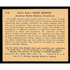 Uncle Sams House Defense (Reprint) Auxiliary Coast Guard #109 Single 