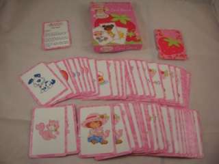   SHORTCAKE Playing Card Game Complete IOB Old Maid Concentration  