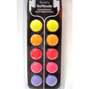  iLogic Softbuds Colored Earbud Earphone Foam pad 