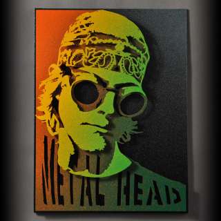 Metal Head Mixed Media Metal Wall Art