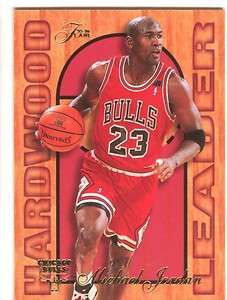 MICHAEL JORDAN 1995 96 FLEER FLAIR HARDWOOD LEADERS #4 OF 27  