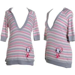  Tokidoki Ciao Ciao patch Cutey Pink sweater (L 