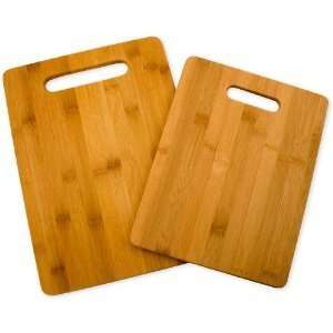 Totally Bamboo 20 2038 2 Pieces Cutting Board Set  Kitchen 
