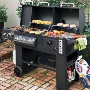  Hybrid Grill Infrared, Gas and Charcoal Cooking System 