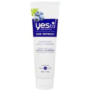 Yes to Blueberries Smoothing Daily Cleanser    4.5 oz (Quantity of 4)