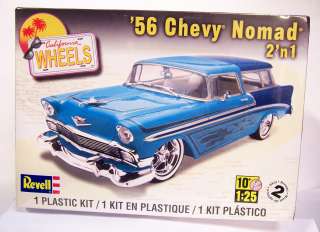   24 scale 1956 56 Chevrolet Chevy Nomad Plastic 2 n 1 Model Kit  