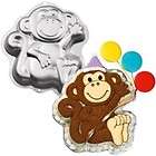 Monkey Cake Pan by Wilton Use with Curious George